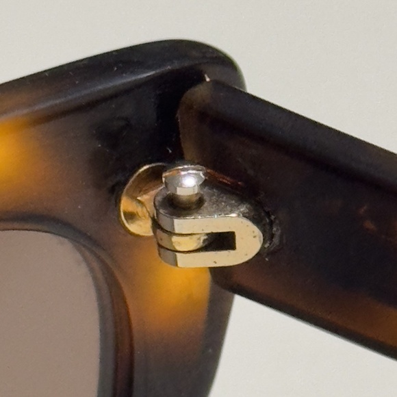 Vintage CHANEL Tortoise Cat Eye Sunglasses 01943 91235 - Picture 11 of 16